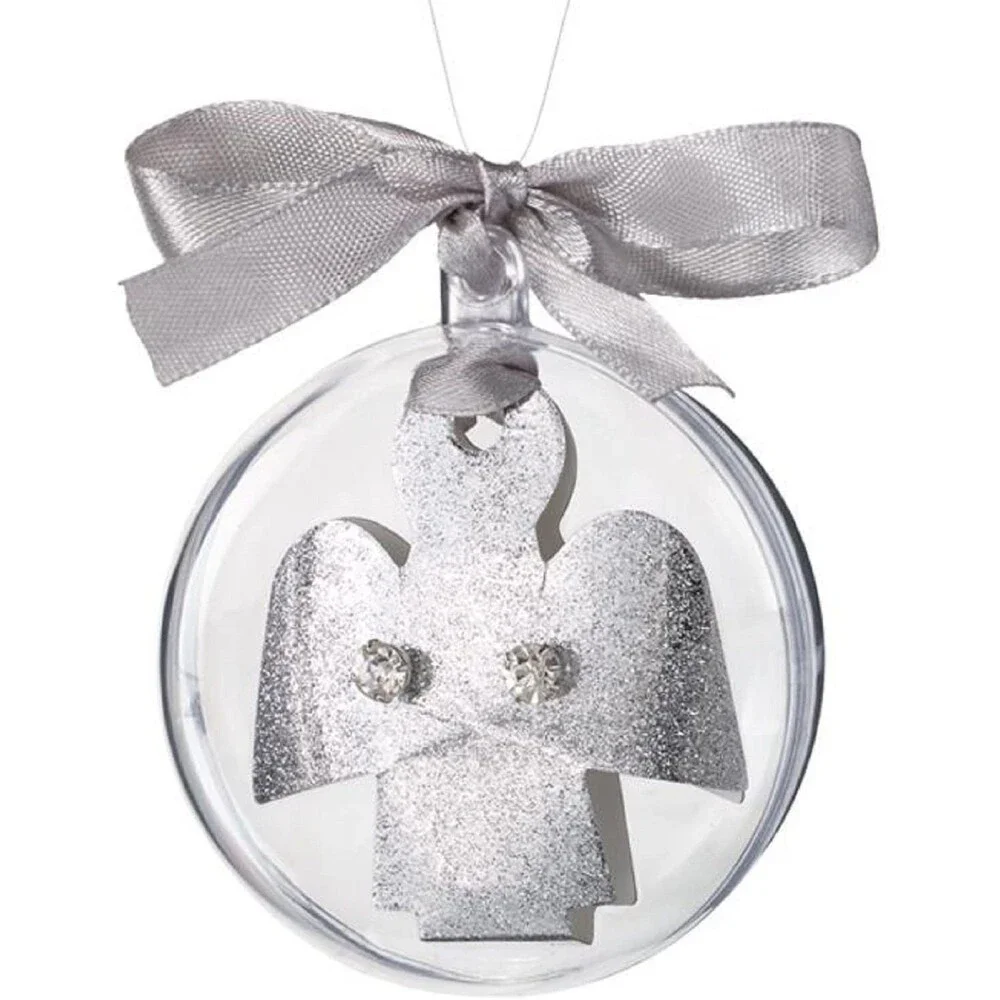 Snowglobe Stud Earrings in Hanging Ornament